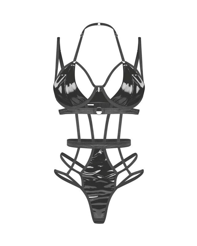 Dámské sexy body Keira Lise teddy černé - Obsessive