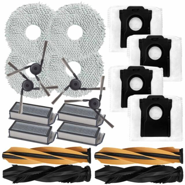 HEPA filtry, mopy, sáčky a kartáče pro DREAME X50 Ultra, S40 Enhanced, sada 20ks