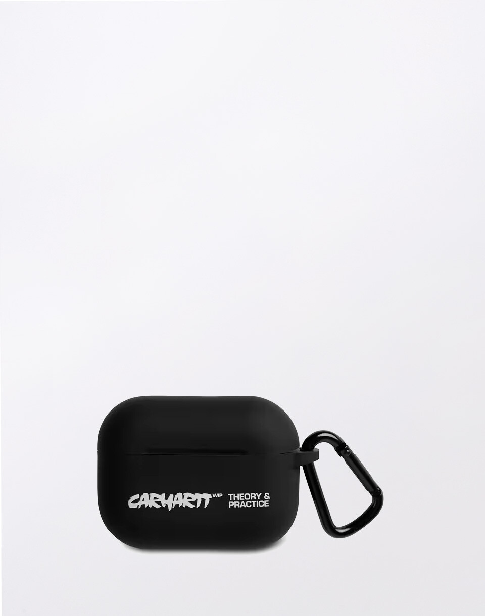 Carhartt WIP Theory and Practice AirPods Case - AirPods Pro Black/White