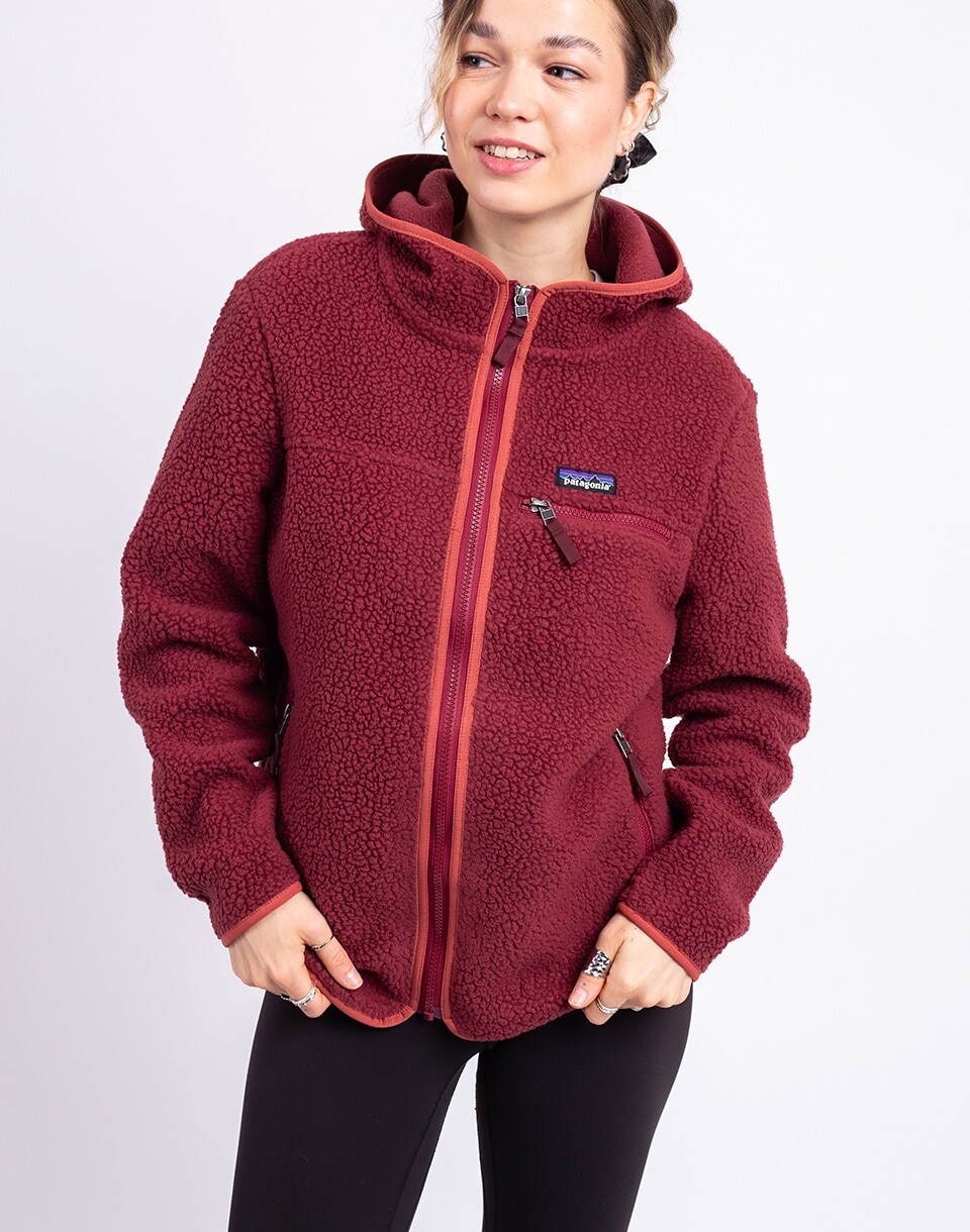 Patagonia W's Retro Pile Hoody Sequoia Red S