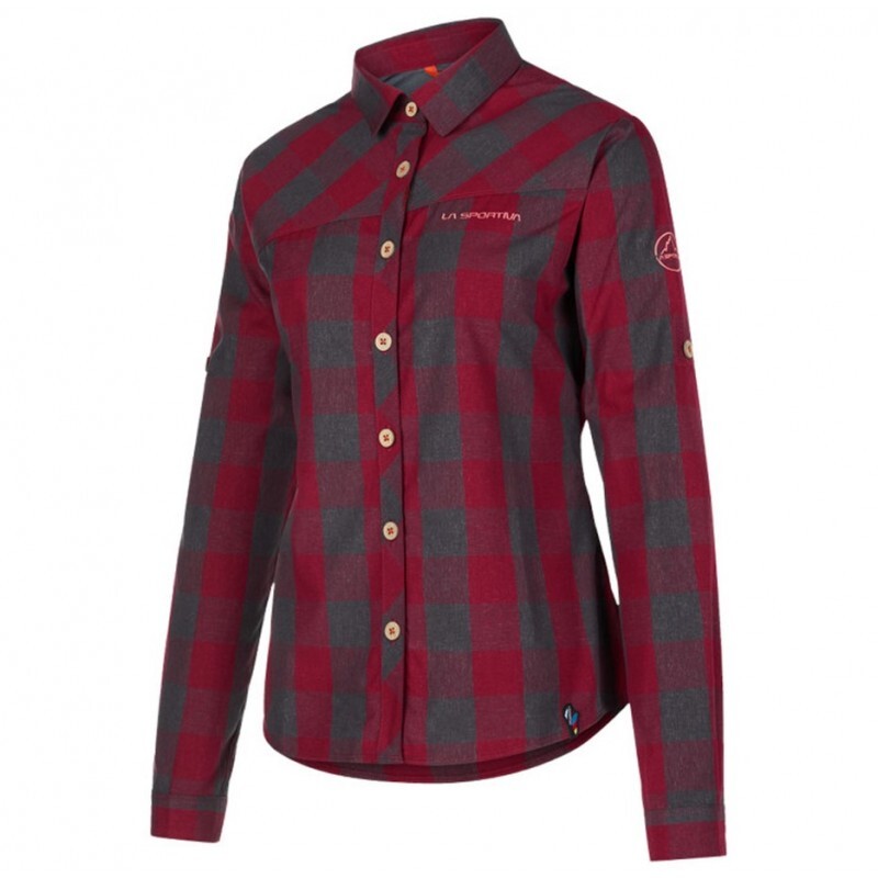 La Sportiva Dámská košile La Sportiva Andes LS Shirt W Carbon