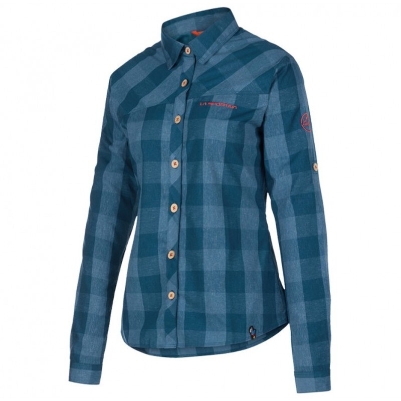 La Sportiva Dámská košile La Sportiva Andes LS Shirt W Storm blue