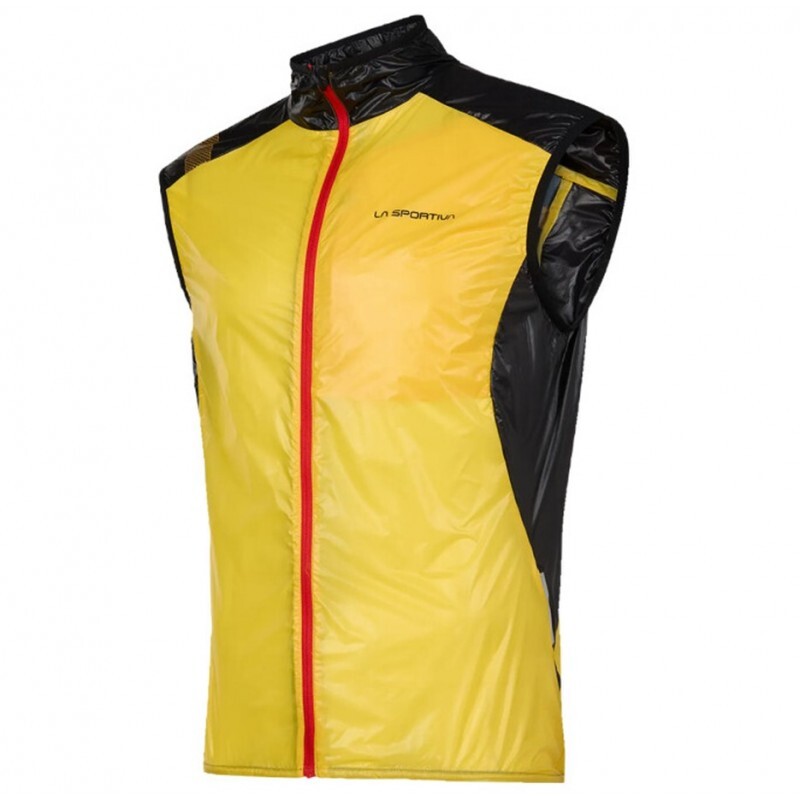 La Sportiva Pánská vesta La Sportiva Blizzard Windbreaker Vest M Žlutá