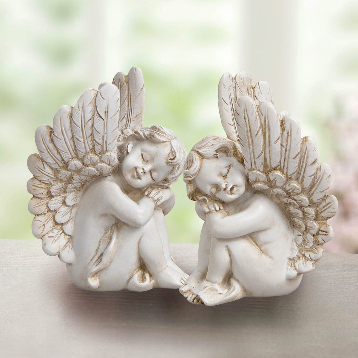 G. Wurm Sošky Sedící andělíčci, sada 2 ks