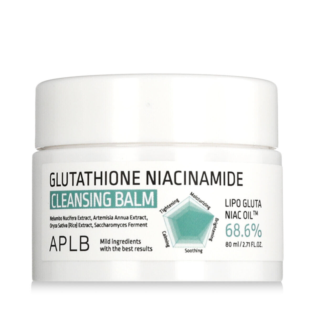 APLB Glutathione Niacinamide Cleansing Balm čisticí odličovací balzám 80 ml