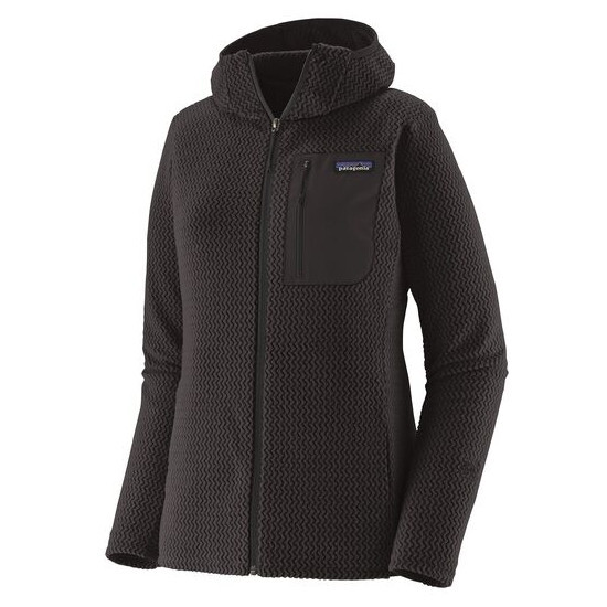 Dámská funkční mikina Patagonia W's R1 Air Full-Zip Hoody Velikost: M / Barva: černá