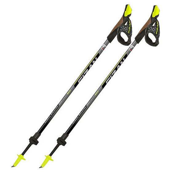 Trekové hole Fizan NW Speed Race Barva: šedá/žlutá