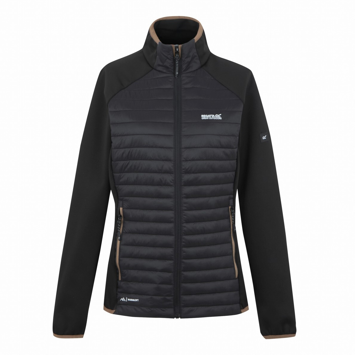 Dámská bunda Regatta Women’s Clumber Hybrid Velikost: XXXL / Barva: černá