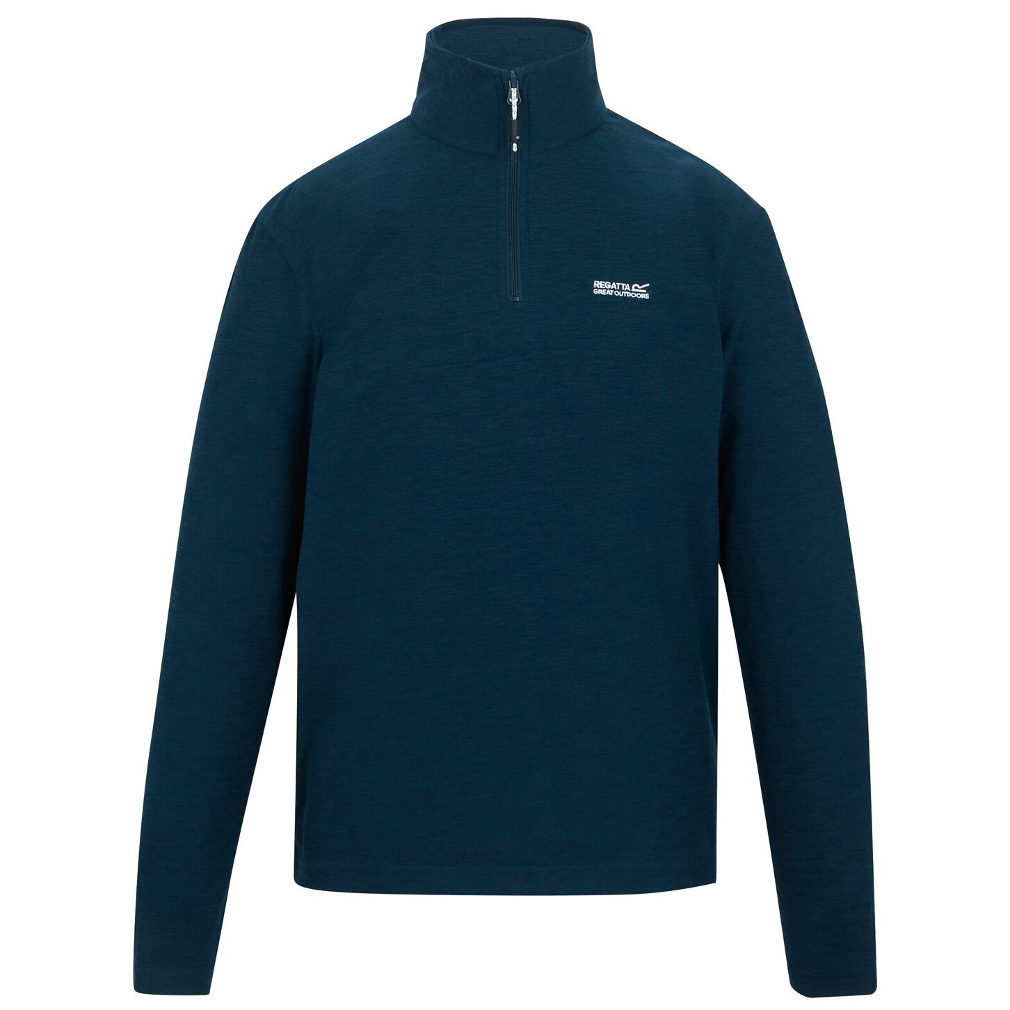 Pánská funkční mikina Regatta Thompson Marl Velikost: L / Barva: modrá