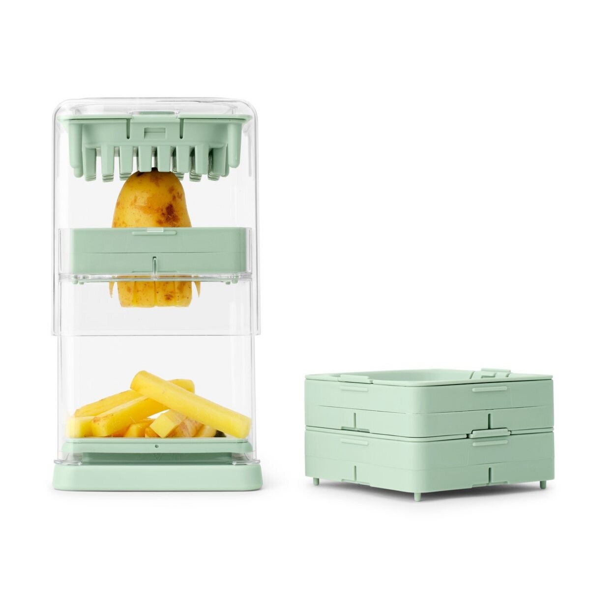 Kráječ na brambory TASTY PLUS 15 cm, zelená, plast, Brabantia