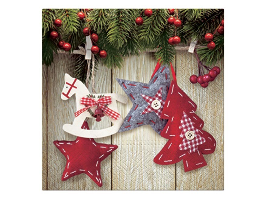 MFP 2011129 Ubrousek P 33x33 vánoční SDL056200