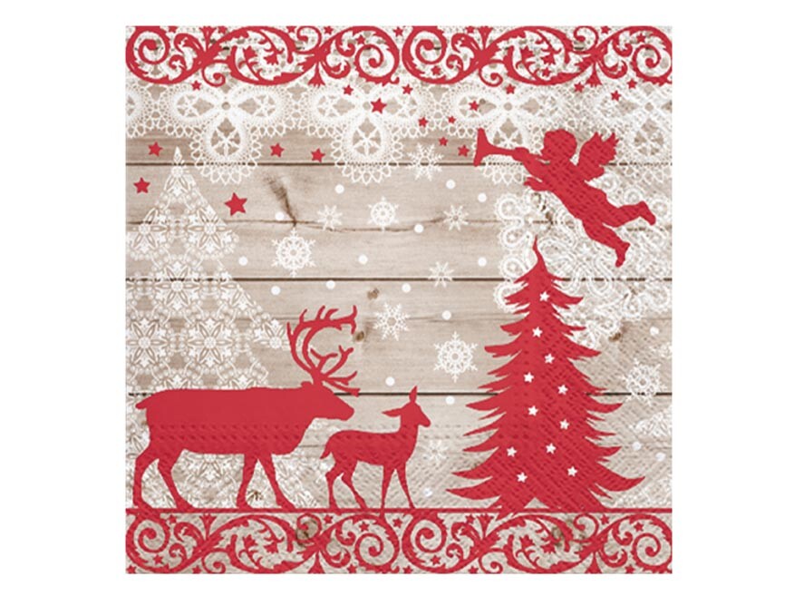 MFP 2011133 Ubrousek P 33x33 vánoční SDL080800