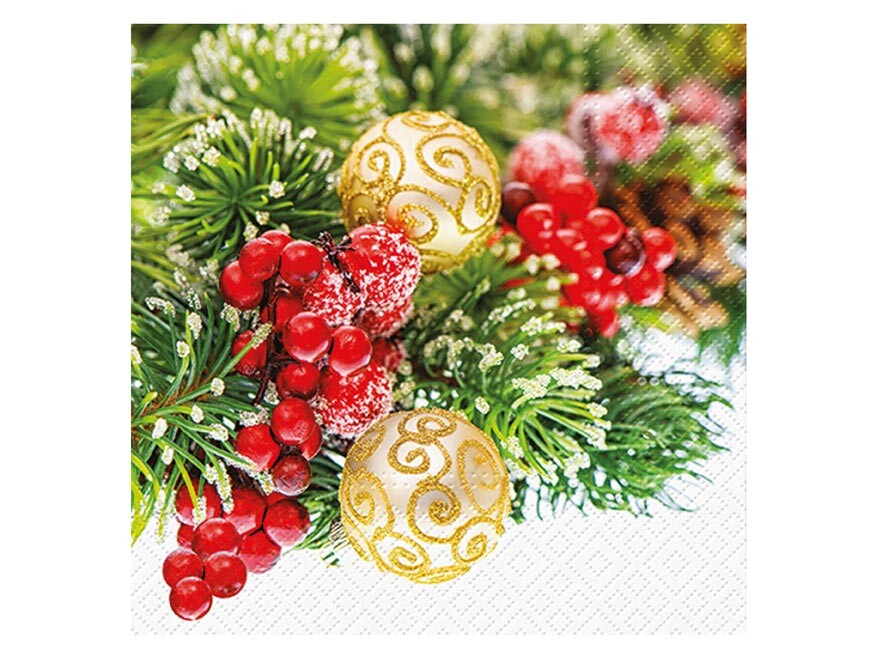 MFP 2011137 Ubrousek P 33x33 vánoční SDL082400