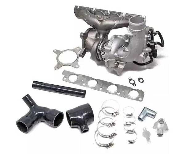 Rev9 Hybridní turbodmychadlo 380PS K04 F23T pro VAG 2.0 TSI / TFSI EA113/EA888 s K03 - 53039880105 / 53039880086