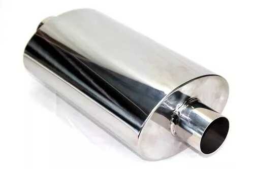 Tlumič výfuku ProRacing - 57mm / 76mm / délka 300mm - nerez