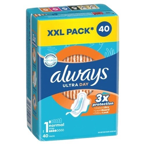 Always Ultra Day Normal 1 vložky XXL 40ks