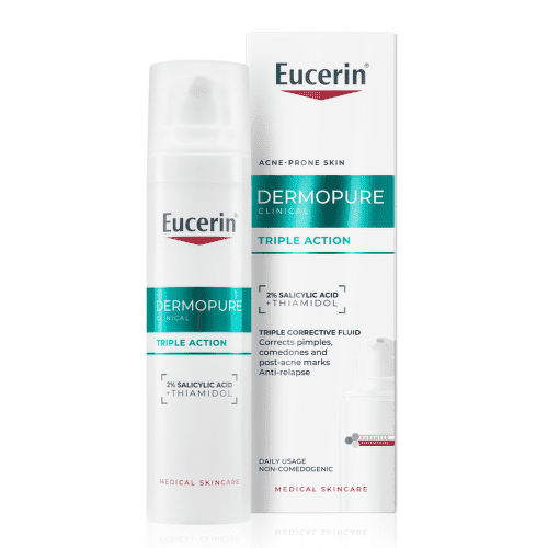 Eucerin DermoPure CLINICAL fluid s trojitým účinkem 40ml