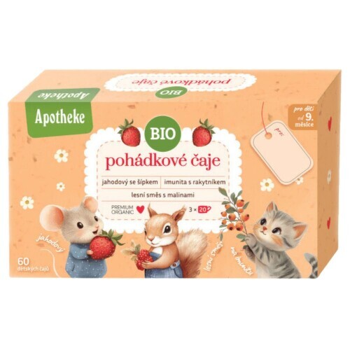 Apotheke Kolekce pohádkové čaje BIO 9+m 3×20×1,5 g