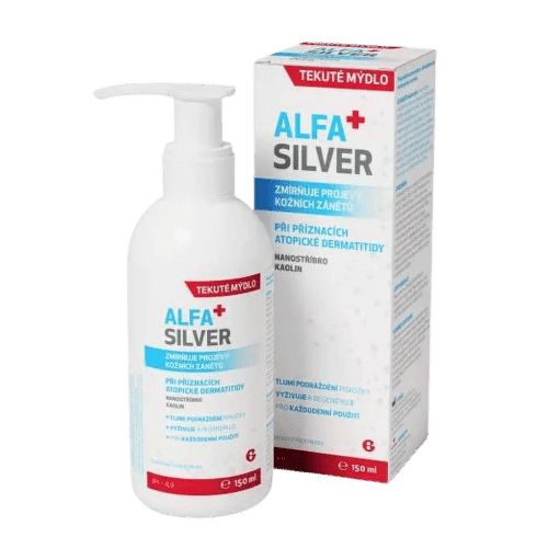 Alfasilver tekuté mýdlo 150ml