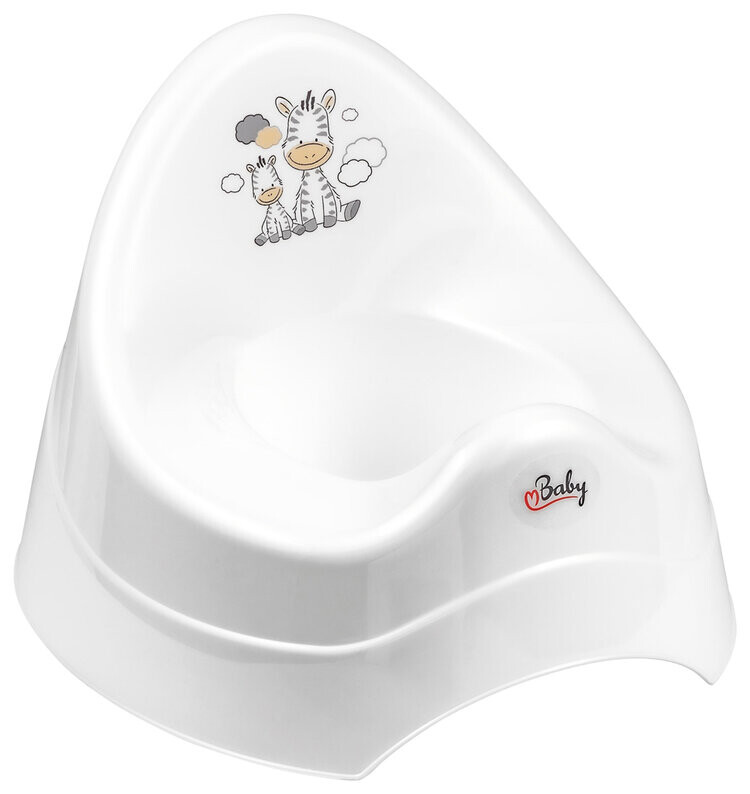 MALTEX Nočník s hudbou Zebra - White