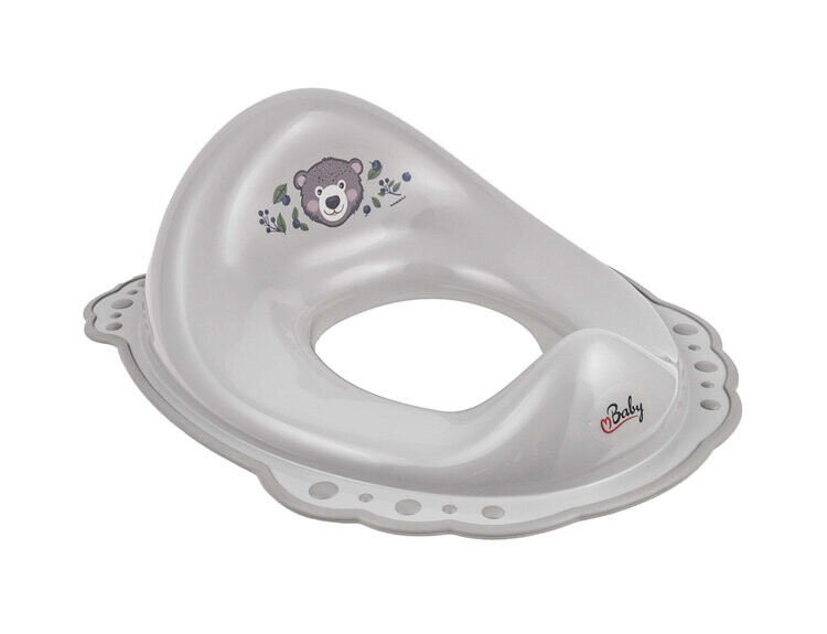 MALTEX Redukce na WC protiskluzová The Nature Buddies Medvěd- Grey