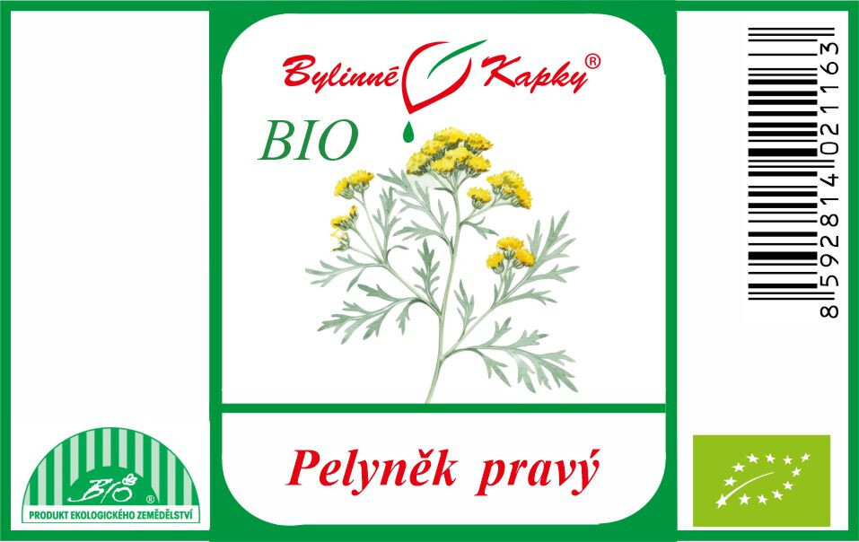 Pelyněk pravý BIO - bylinné kapky (tinktura) 50 ml
