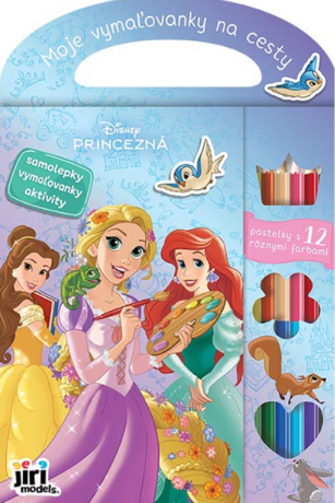 Moje maľovanky na cesty Princezné