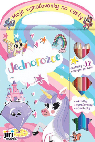Moje maľovanky na cesty Jednorožce