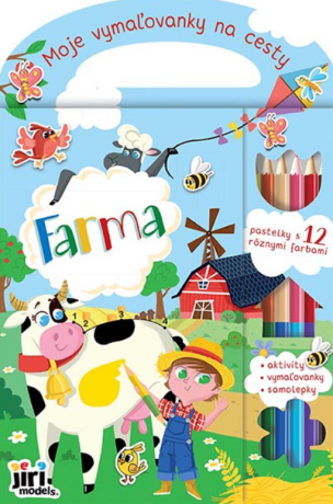 Moje maľovanky na cesty Farma
