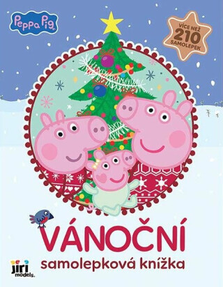 Prasátko Peppa - Vánoční samolepková knížka