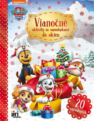 Vianočné aktivity so samolepkami do okien Labková patrola