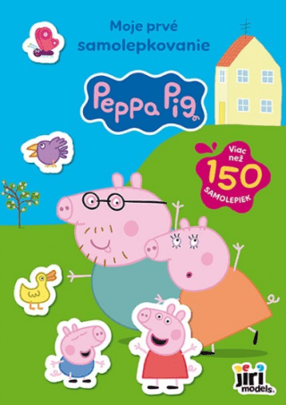Moje prvé samolepkovanie Prasiatko Peppa