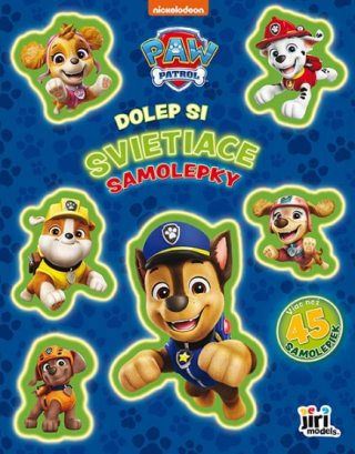 Dolep si svietiace samolepky Labková patrola