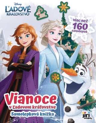 Samolepková knižka Vianoce v Ľadovom kráľovstve