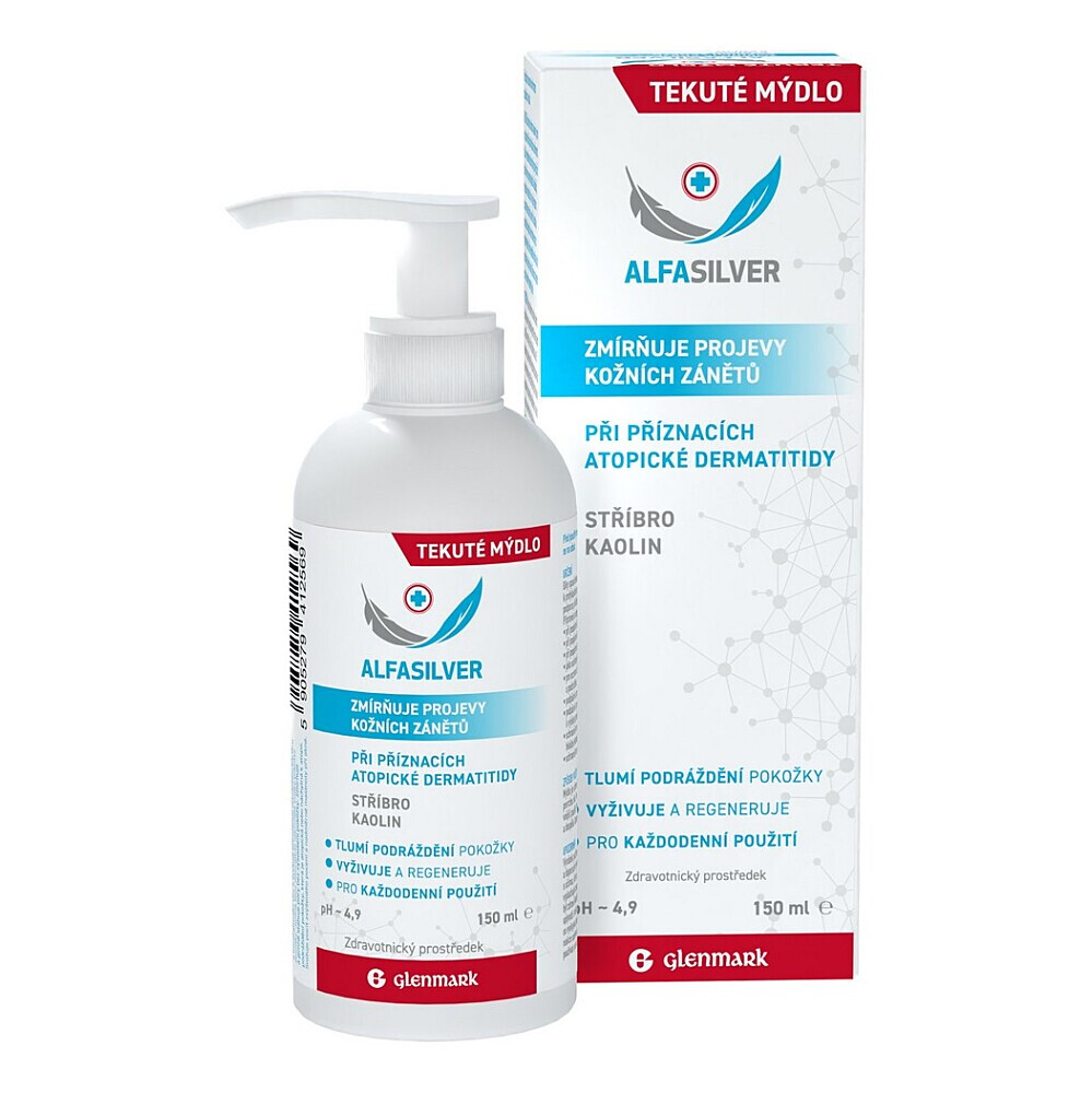 ALFASILVER Tekuté mýdlo 150 ml