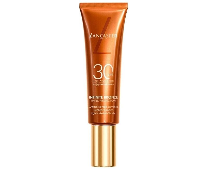Tónující pleťový krém Infinite Bronze SPF 30 (Sunlight Cream) Lancaster / Odstín: Light/Medium - 50 ml