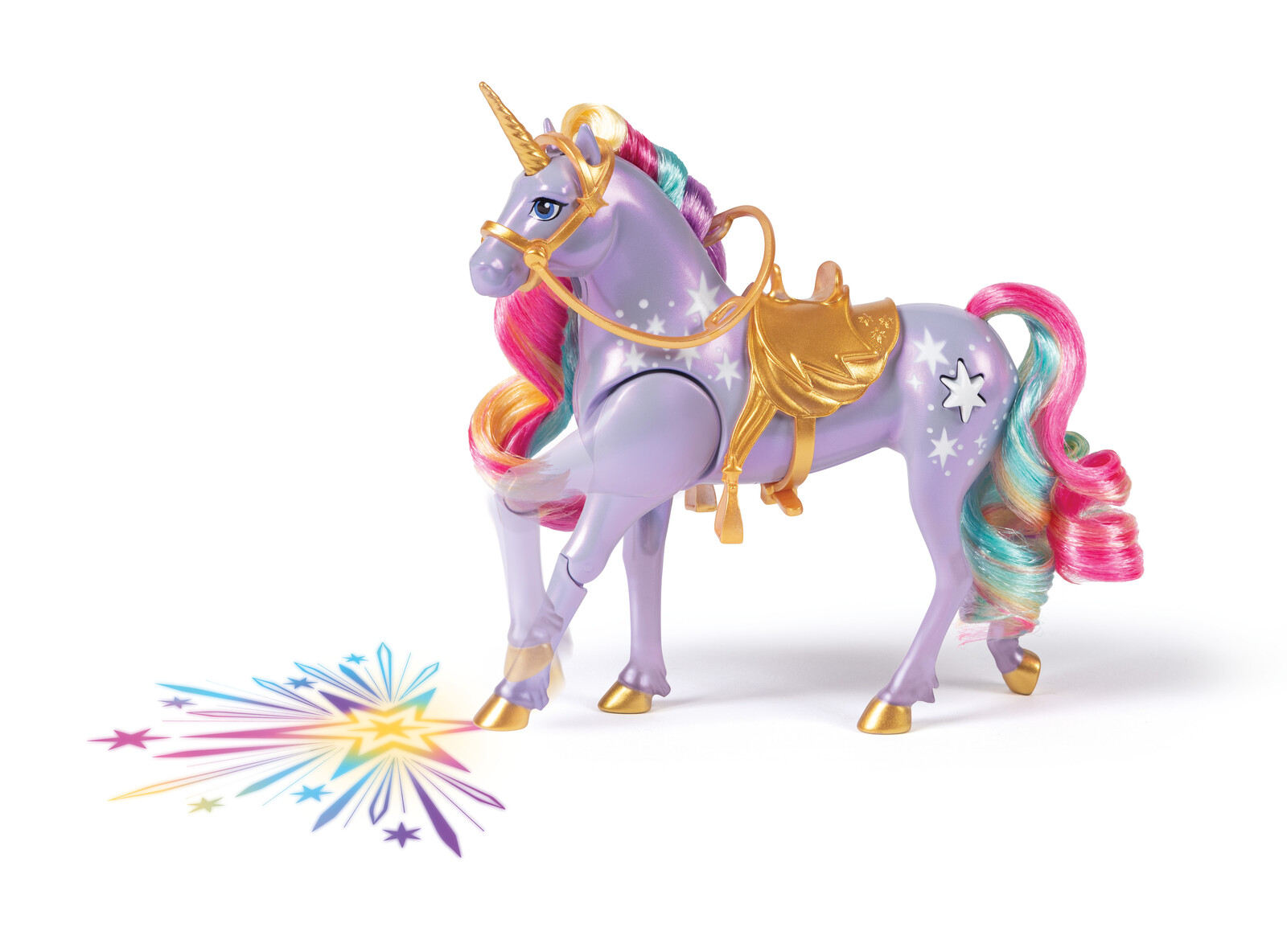 UNICORN ACADEMY AVA A JEDNOROŽEC LEAF SVÍTÍCÍ OBRÁZEK