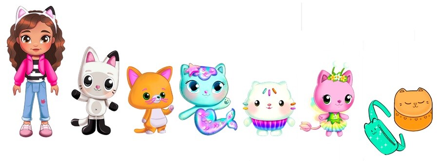 GÁBININ KOUZELNÝ DOMEK FILM MULTIBALENÍ FIGUREK