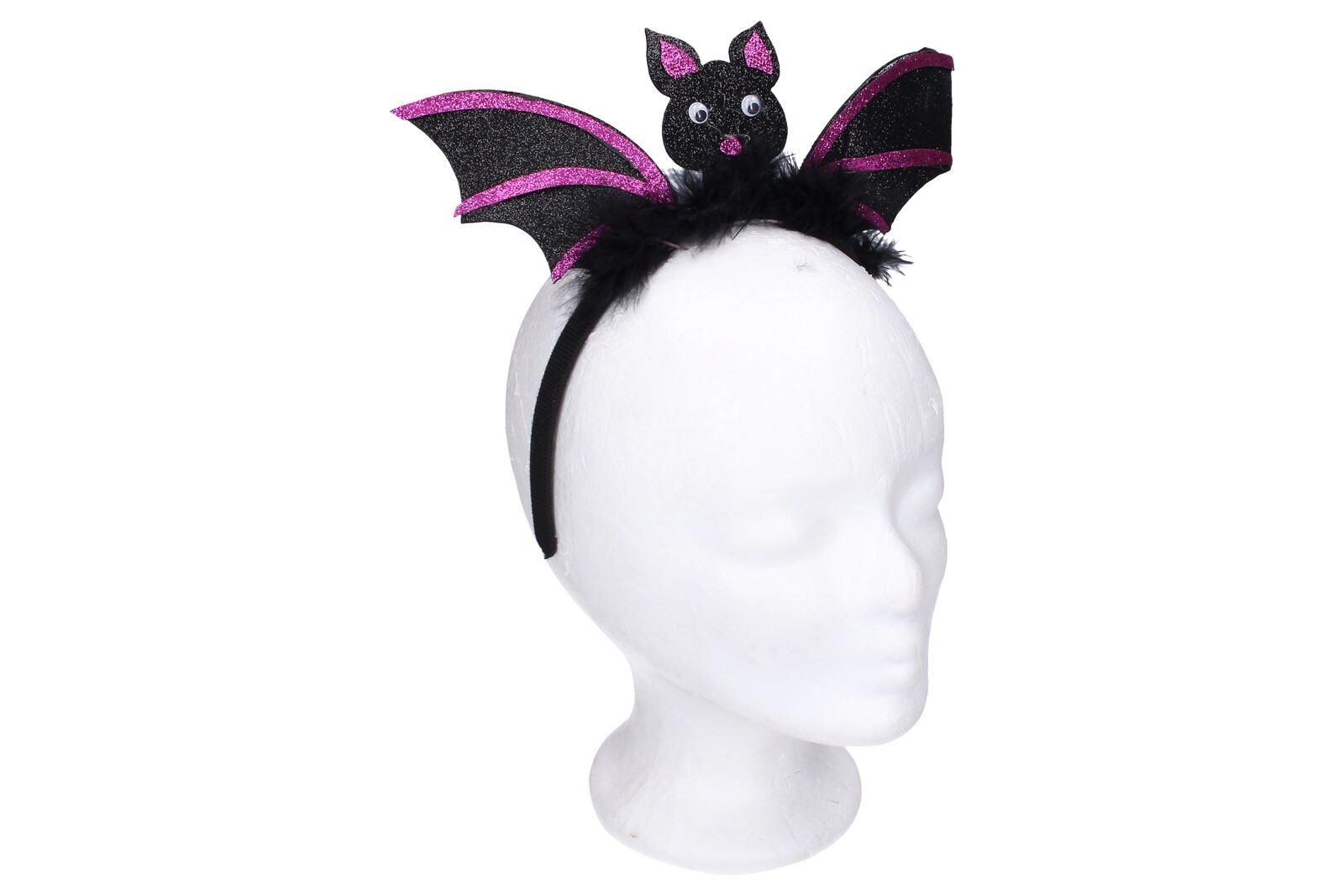 Set karneval - čelenka s ozdobou netopýr