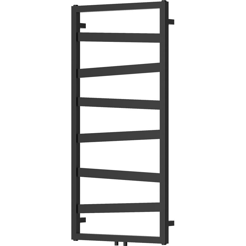 MEXEN Zoom otopný žebřík/radiátor dekorativní 1100 x 530 mm, 376 W, černá W130-1100-530-00-70