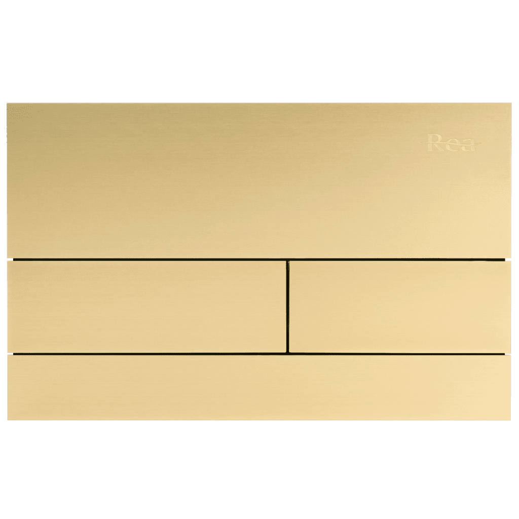 REA Tlačítko T Gold Brush REA-E0055