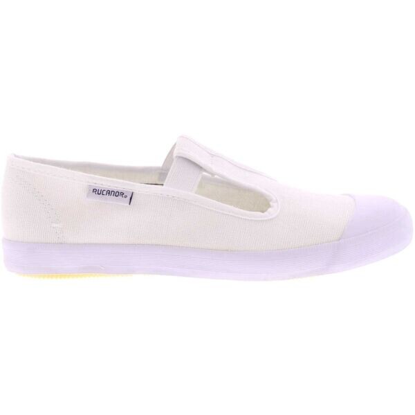 Rucanor RSA SPIRIT WITH T-BAR Dětská slip-on obuv, bílá, velikost