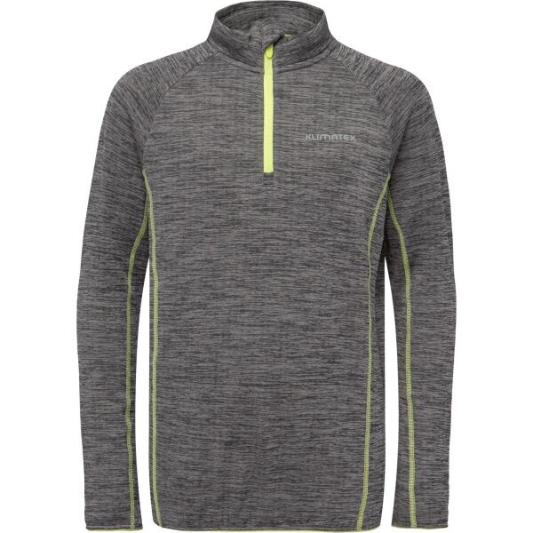 Klimatex MAKAU Dětský funkční pulovr, šedá, velikost