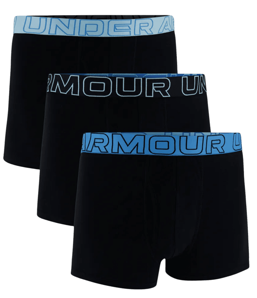 Boxerky Under Armour UA PERFORMANCE COTTON - SOLID 3 IN 3PK