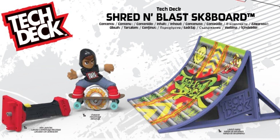 TECH DECK SK8 CREW SKEJŤÁK