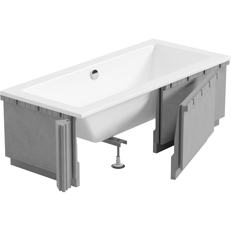 MEXEN X-ST polystyrenový plášť na obdélníkovou vanu 160-190 x 70-90, bílá 55021-00 55021-01
