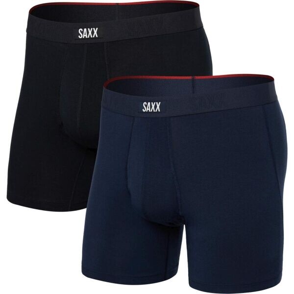 SAXX VIBE XTRA SOFT COMFORT BOXER BRF FLY 2PK Pánské boxerky, mix, velikost