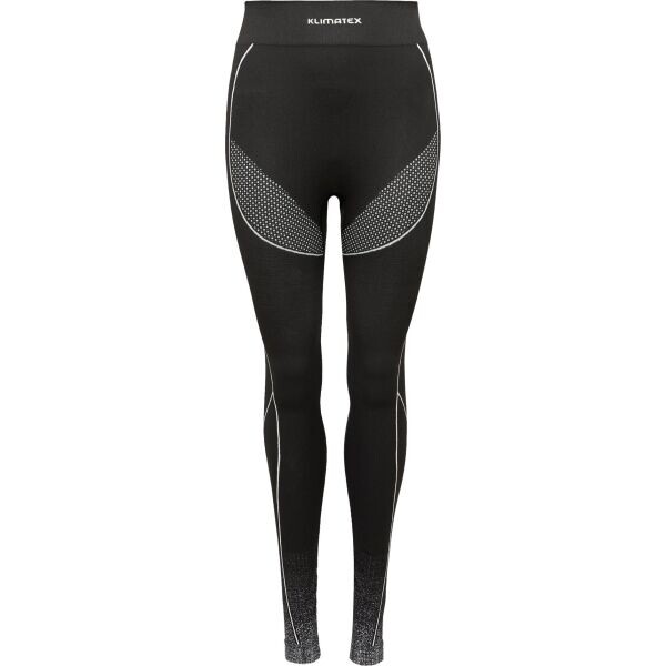Klimatex RUNUR SEAMLESS Dámské bezešvé termo spodky, černá, velikost