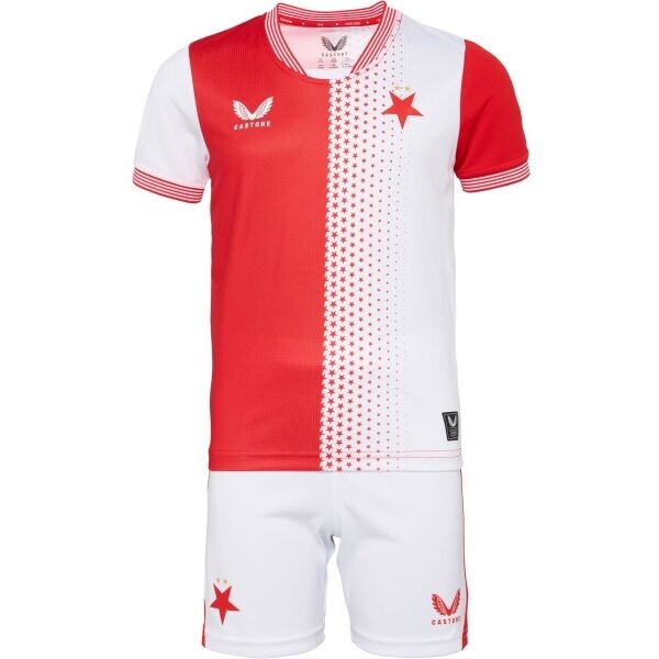 CASTORE SLAVIA PRAGUE HOME INFANT KIT Dětský fotbalový set, bílá, velikost