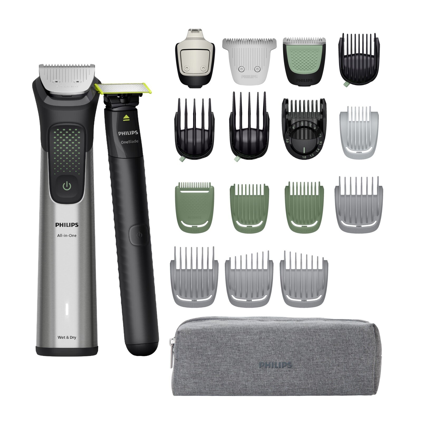 Philips All-in-One Trimmer 9000 Series - Zastřihovač 20 v 1 - MG9557/15